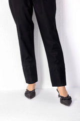 Black Straight Pant