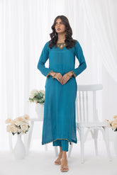 TURQUOISE - Shirt & Trouser