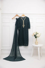 Sage - Shirt & Dupatta