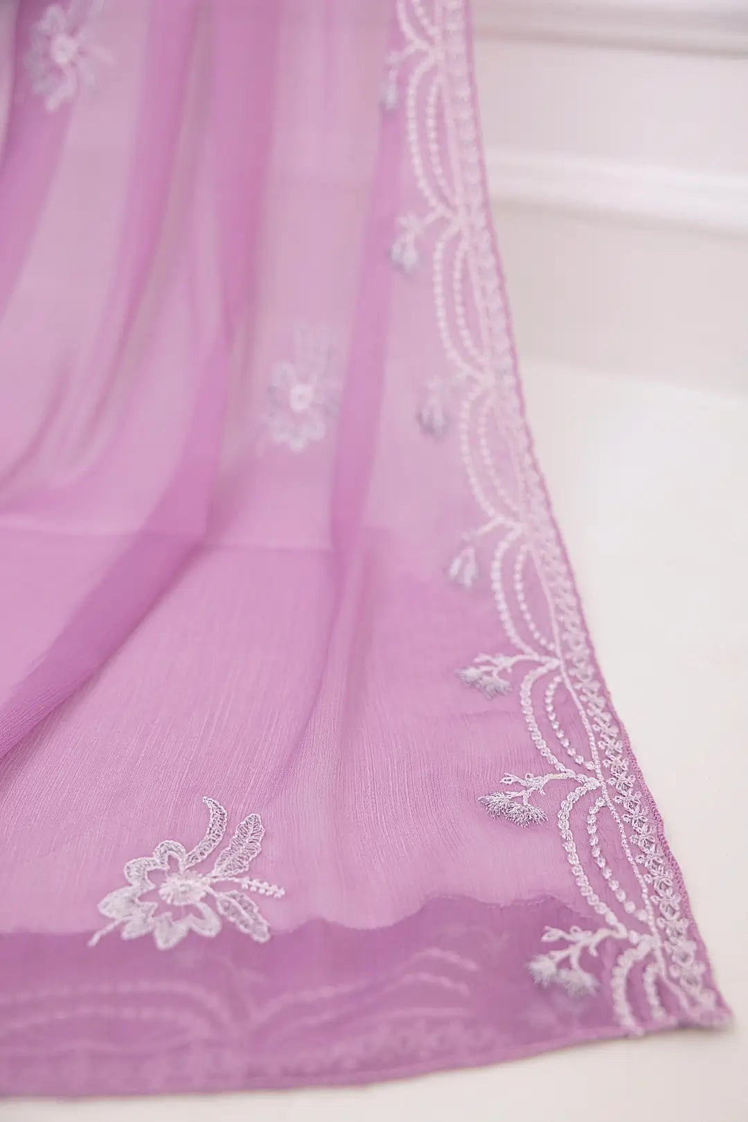 Lilac - Shirt & Dupatta