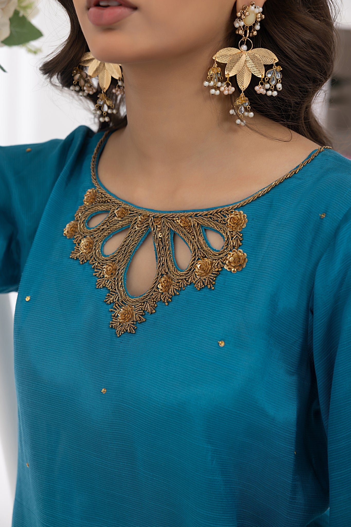 TURQUOISE - Shirt & Trouser