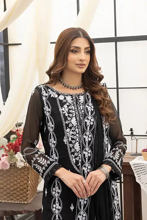 Sable - 3 Piece (Stitched/Unstitched)