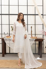 Ivory - 3 Piece (Stitched/Unstitched)