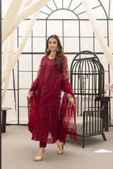 Garnet - 3 Piece (Stitched/Unstitched)