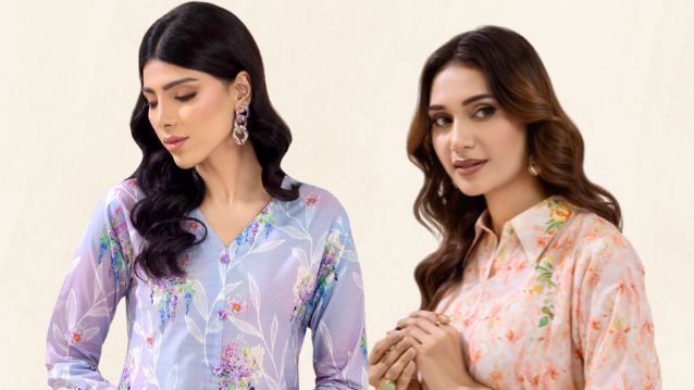 Ethereal Embellished By Cyanic Luxury Pret Embroidered Chiffon 2 Piece Suit Whisper