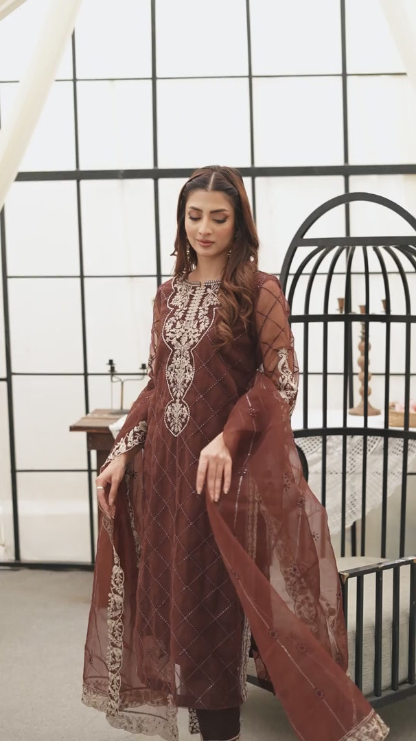 Hazel - 3 Piece (Stitched/Unstitched)