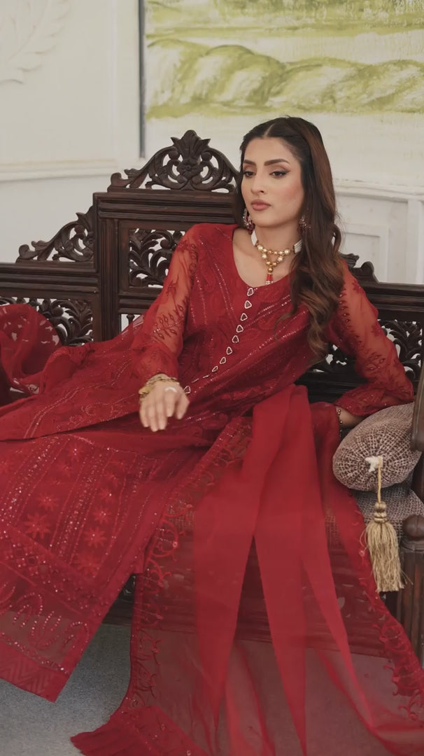 Garnet - 3 Piece (Stitched/Unstitched)